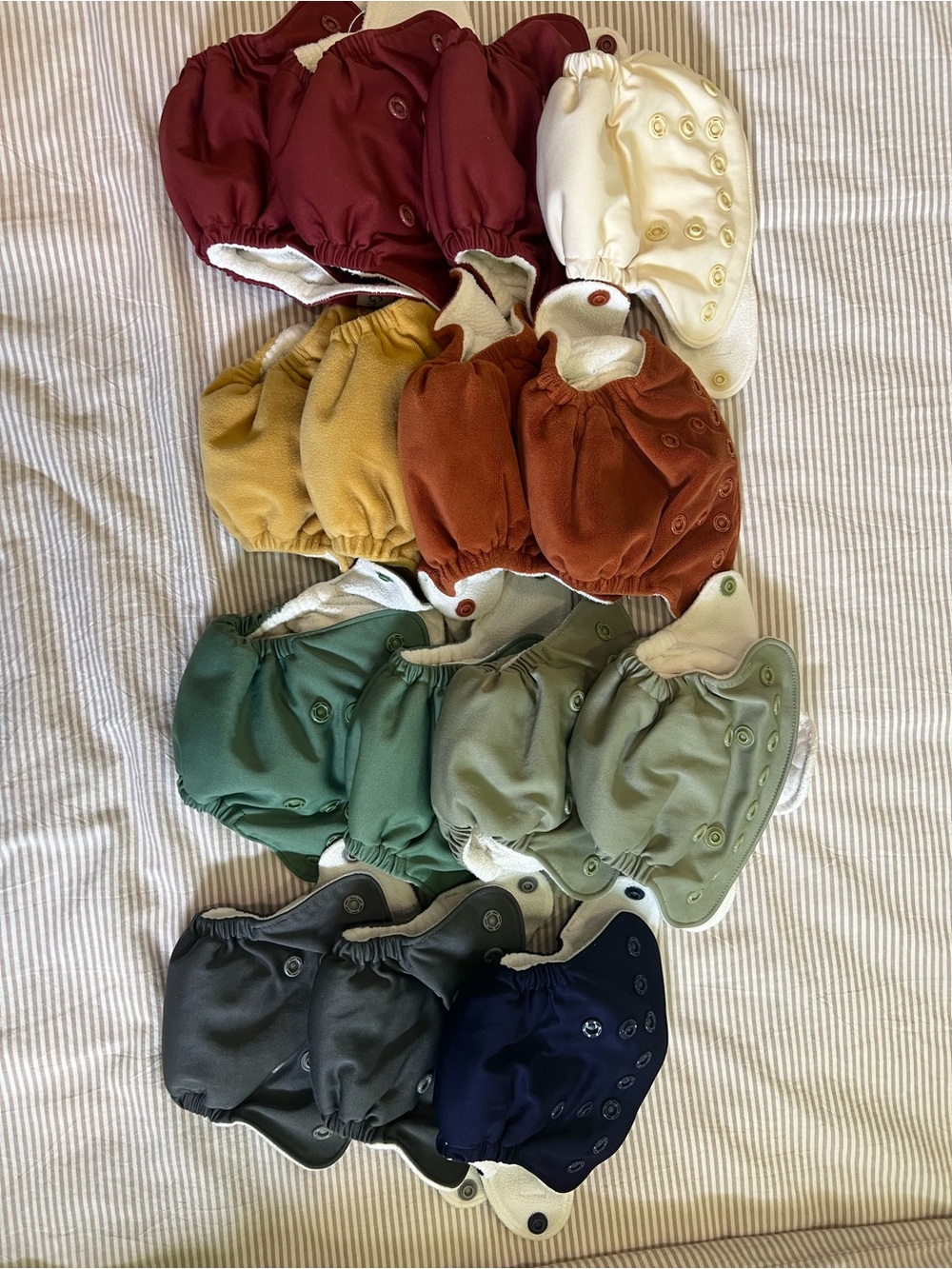 15 newborn grovia all in one cloth diapers